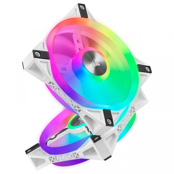 Corsair QL Series QL140 RGB (Par 2) Blanc Corsair QL Series QL140 RGB (Par 2) Blanc